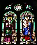 Saint Edmond et sainte Marie.