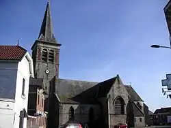 Église romane d'Arleux XIIe&nbsp;siècle