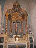 L'intérieur de l'église Santa Creu (Sainte-Croix).