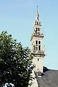 Le clocher de l'église paroissiale.