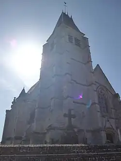 Le clocher.