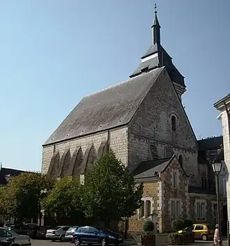 L'église Saint-Martin de Luché.