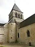 Angle entre ancien croisillon nord et nef.