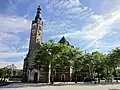L'église Jeanne d'Arc est au cœur du quartier