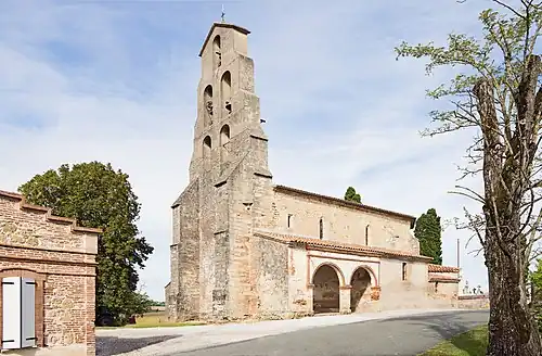 L'église de Montcabrier