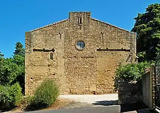 La façade occidentale.