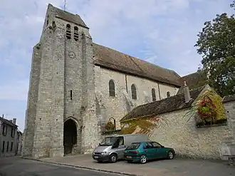 L'église Notre-Dame-et-Saint-Laurent.