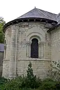 Église N-D de Gizeux. Abside