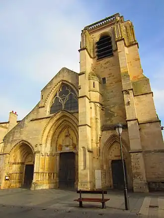 Façade de Notre-Dame de Saint-Dizier.