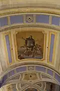 Peinture de Saint Bermard
