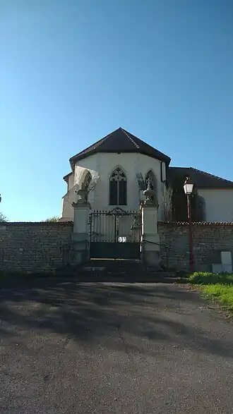 L'église Saint-Maurice vue de l'est.