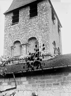 Détail du clocher.