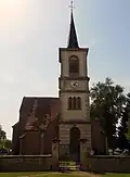 Clocher de l'église Saint-Michel.