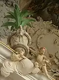 Détail d'un angelot.