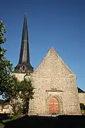 L'église Saint-Pierre (face ouest).