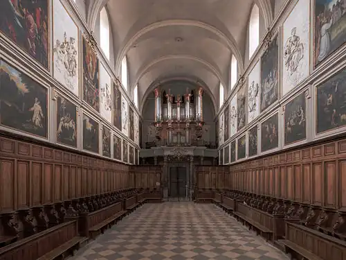 Le chœur des moines