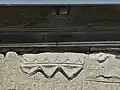 Réutilisation d'éléments romans de l'église primitive.