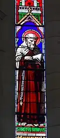 Vitrail de saint Vital.