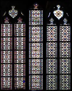 Verrières des chapelles rayonnantes nord et sud