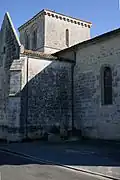 Vue extérieure de l'église.