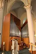 Les grandes orgues Casavant de l'église Saint-Paul de Bas-Caraquet.