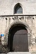 Portail de l'église.