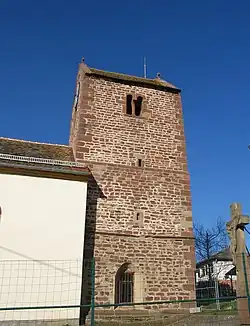 Tour-chœur de l'église Saint-Maurice.