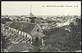 Carte postale ancienne (ca 1900) montrant l'extérieur de l'église