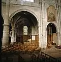 Vue intérieure de l'église