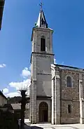 Vue du clocher façade Est