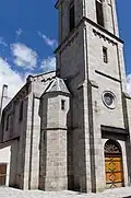 Vue du clocher façade Ouest