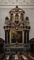 Le retable sud de l'église Toussaints de Rennes.