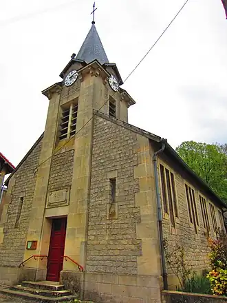 Église Saint-Saintin de Vaux-lès-Palameix.