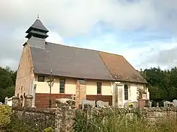Église de la Nativité-de-la-Vierge du XIIe&nbsp;siècle.