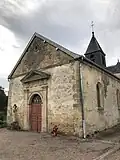 Vue de l'église de Lafolie de face