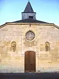 Façade de l'église.
