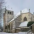 Vue depuis le sud-est.