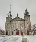 Église de Sainte-Rose-de-Lima, de face