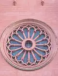 La rose du transept nord