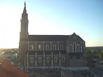 L'église Saint-Hermeland à Indre.