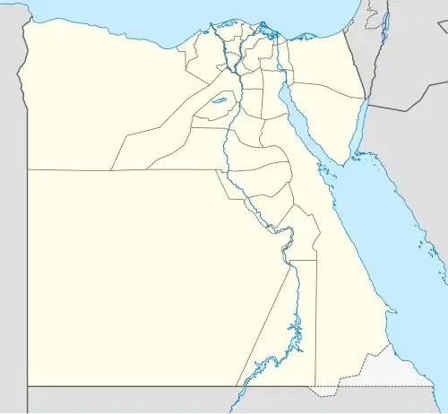 voir sur la carte d’Égypte