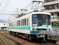 Train de la ligne principale Eizan