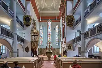 Nef de l'église