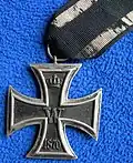 Croix de fer de 2e&nbsp;classe.