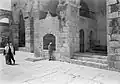 Mosquée Al-Buraq, vers 1940, vue vers le sud-ouest.