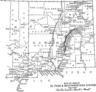 Image illustrative de l’article El Paso and Southwestern Railroad
