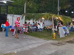 Une pupusería salvadorienne.