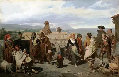 La danse, coutumes populaires de la province de Soria (1866).