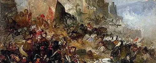 Le Siège de Gérone (El gran dia de Girona), 1863-64.