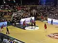Match entre l'Elan Chalon et Boulazac